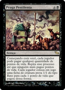 Plague of Vermin | Shadowmoor - Portuguese | Star City Games