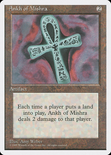 マジック：ザ・ギャザリング PSA10 Ankh of Mishra MTG 30th edition Ankh of Mishra | 4th Edition | Star City Games