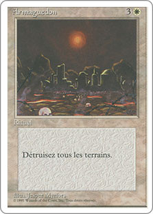 Armageddon | 4th Edition - French | Star City Games Armageddon | 4th Edition - French | Star City Games
