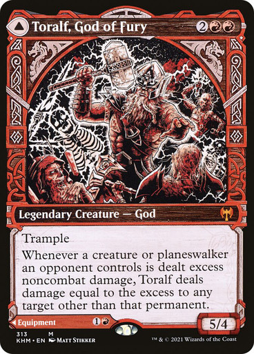 mtg トラルフの信奉者 Toralf´s Disciple トレーディングカード