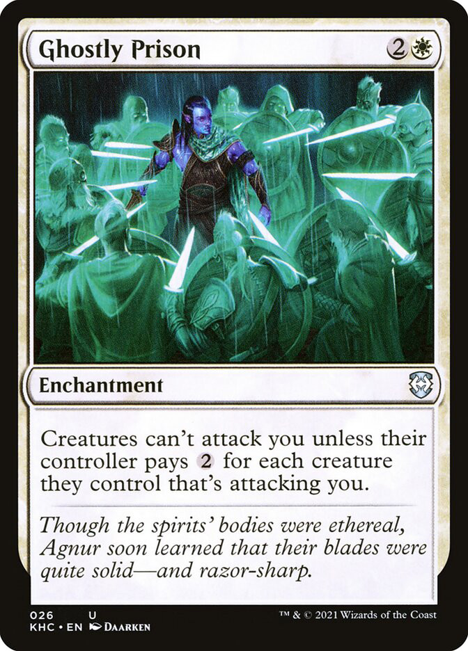 mtg cards like ghostly prison Magic: The Gathering - Ghostly Prison