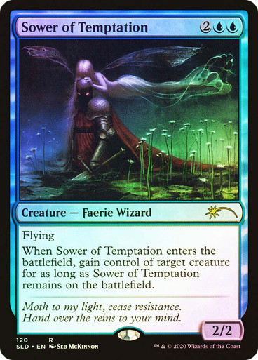 MTG SOWER OF TEMPTATION PLAYED - SEMINATRICE DI TENTAZIONI - LRW - MAGIC