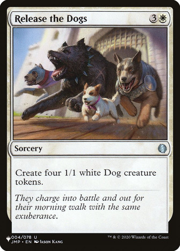 Release the Dogs | Planeswalker Symbol Reprints | Star City