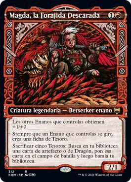 Magda, Brazen Outlaw (Showcase) | Kaldheim - Variants - Spanish | Star City  Games
