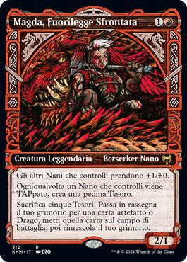 mtg lotr extended art cards Magic The Gathering, Secret Lair: Showcase: Kaldheim main image 0