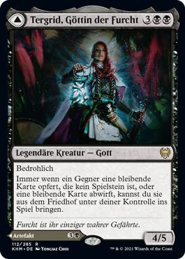 Tergrid, God of Fright // Tergrid's Lantern | Kaldheim - German