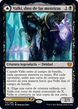 Valki, God of Lies // Tibalt, Cosmic Impostor | Kaldheim - Spanish