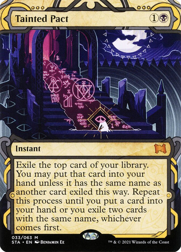 汚れた契約　初版　英語 foil / Tainted Pact Tainted Pact | Strixhaven Mystical Archive | Star City Games