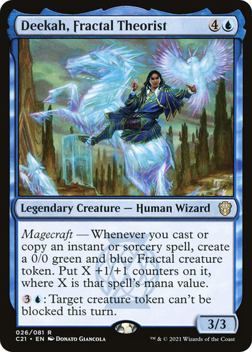Deekah, Fractal Theorist | Commander 2021 | Star City Games