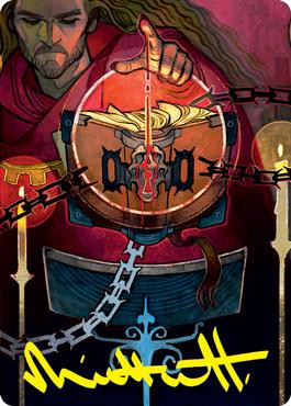 mtg art cards signed Sign in Blood Art Card} (Signed) | Art Series: Strixhaven - Variants