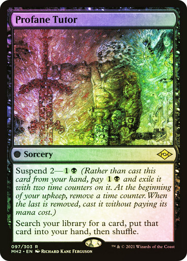 Profane Tutor | Modern Horizons 2 | Star City Games