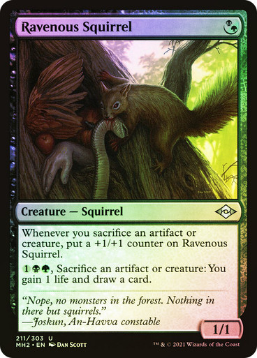 Magic: The Gathering - Snickering Squirrel - Unsanctioned