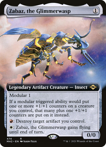 Zabaz, the Glimmerwasp | Modern Horizons 2 | Star City Games