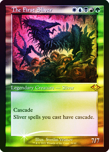 sliver support cards mtg Slivers - Morophon the Boundless main image 0