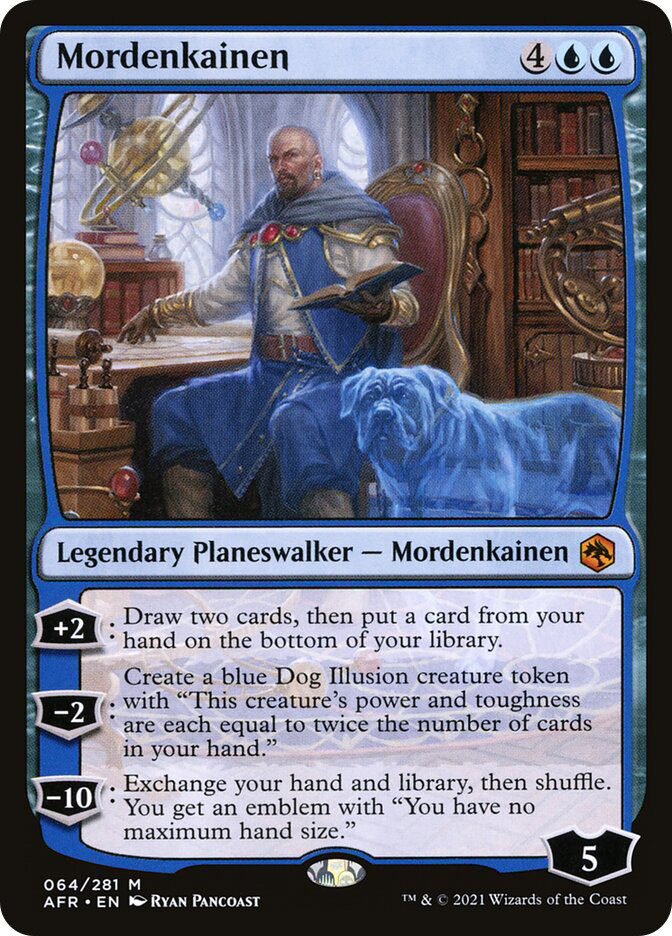 Magic the Gathering Trading Card Game Adventures in the Forgotten Realms Mythic Rare Mordenkainen #64