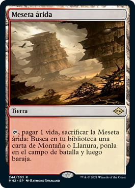 mtg spanish cards Arid Mesa | Modern Horizons 2 - Spanish