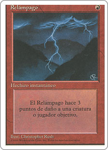 Lightning Bolt | 4th Edition - Spanish | Star City Games