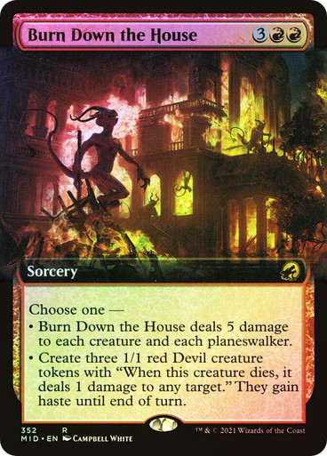 Burn Down the House | Innistrad: Midnight Hunt | Star City Games
