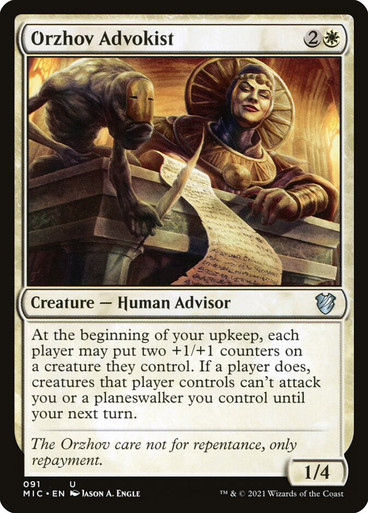 Orzhov Advokist | Innistrad: Midnight Hunt Commander | Star City Games