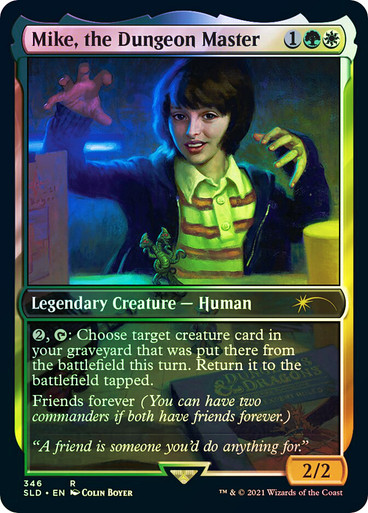 Mike, the Dungeon Master (Stranger Things) | Secret Lair Drop | Star City  Games
