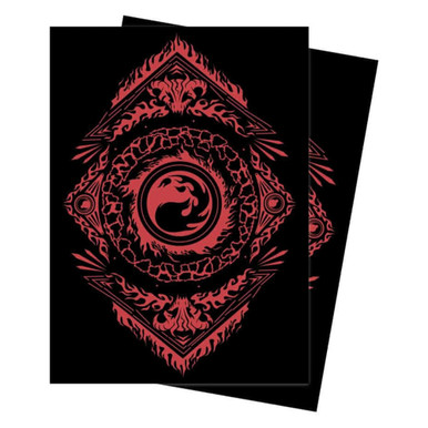 Ultra Pro Magic Matte Sleeves - Mana 7 - Mountain (100 ct.) | Star