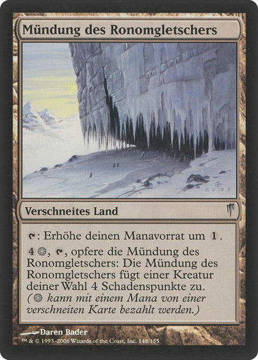 Magic: The Gathering - Mouth Of Ronom (Bocca Di Ronom) - Carta Singola Coldsnap, Non Comune CSP