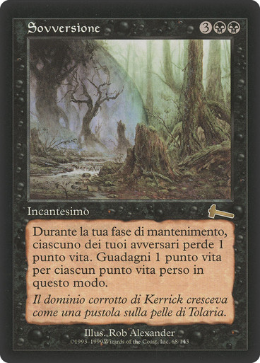 Subversion | Urza's Legacy - Italian | Star City Games