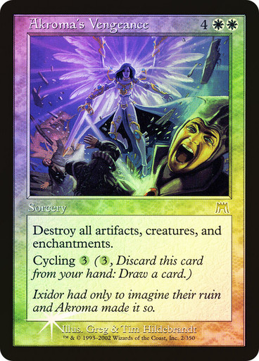 MTG アクローマの復讐/Akroma's Vengeance 日本語 foil アクローマの復讐/Akroma's Vengeance》[CMD] 白R | 日本最大級