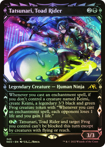Tatsunari, Toad Rider | Kamigawa: Neon Dynasty | Star City Games