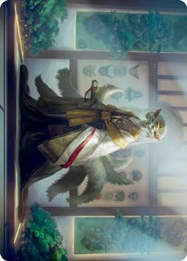 Light-Paws, Emperor's Voice Art Card} | Art Series: Kamigawa: Neon