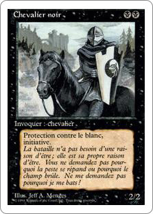 Black Knight | 3rd Edition / Revised - French | Star City Games