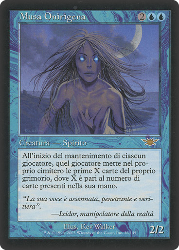 Magic: The Gathering - Dreamborn Muse (Musa Onirigena) - Carta Singola Rara - Set Legions (LGN)