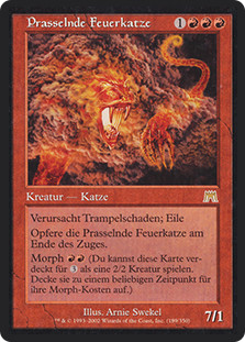 Blistering Firecat | Onslaught - German | Star City Games