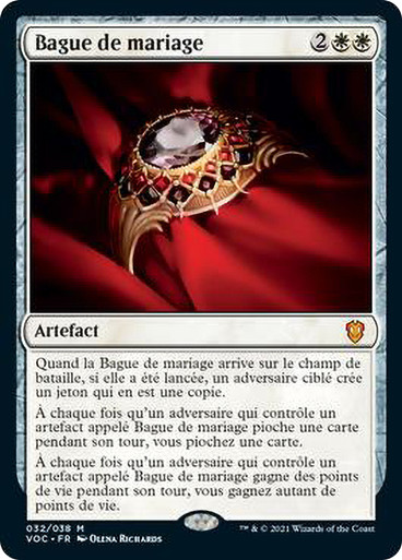 mtg wedding ring commander deck Magic The Gathering The Lord of The Rings: Tales of Middle-Earth 1 + Collector Booster Sample Pack : Toys & Games you gain that much life. Wedding Ring | Innistrad: Crimson