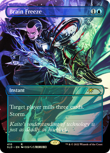 思考停止/Brain Freeze 日本語 Foil MTG 日)思考停止 / Brain Freeze【SCG】 【Foil】 No.029｜MtG通販