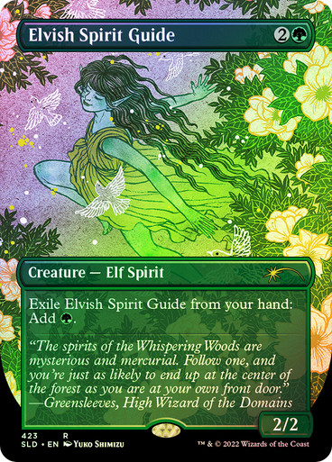 MTG Elvish Spirit Guide foil4枚セット