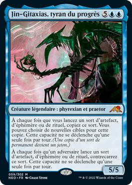 Jin-Gitaxias, Progress Tyrant | Kamigawa: Neon Dynasty - French