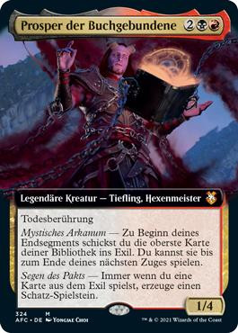 Prosper, Tome-Bound (Extended Art) | Adventures in the Forgotten Realms  Commander - Variants - German | Star City Games