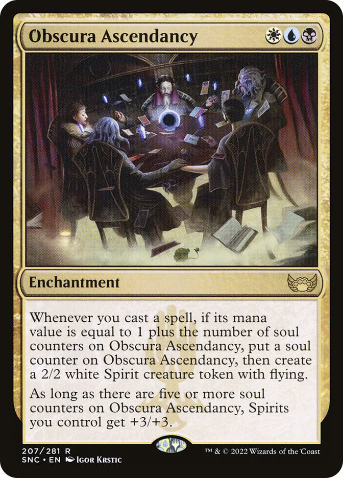 mtg obscura cards Magic: The Gathering Trading Card Game - Streets of New Capenna - Comm