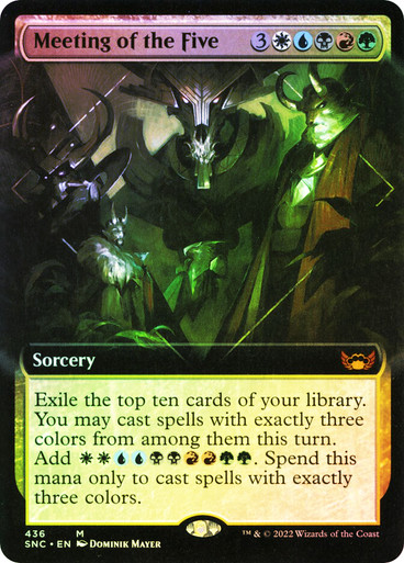 dominik mayer mtg cards Ultimate Guard - Playmat - Artist Edition #3 Meeting of the Five |
