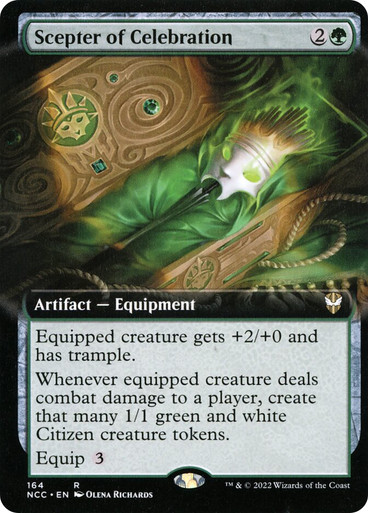 Scepter of Celebration | Streets of New Capenna Commander | Star