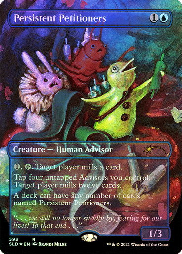 Persistent Petitioners (Secret Lair) (#593) (Borderless