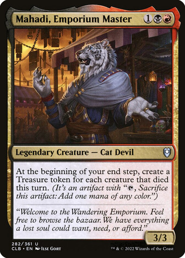 Mahadi, Emporium Master | Commander Legends: Battle for Baldur's