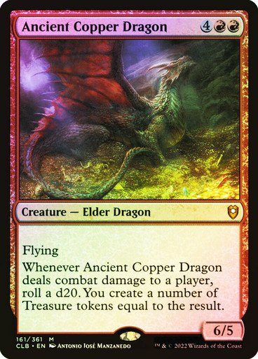Ancient Copper Dragon | Commander Legends: Battle for Baldur's