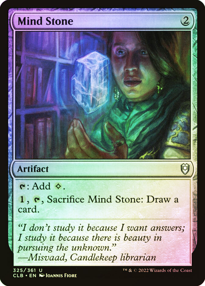 MTG FOIL Mind Stone - Commander Legends: Battle for Baldur's Gate