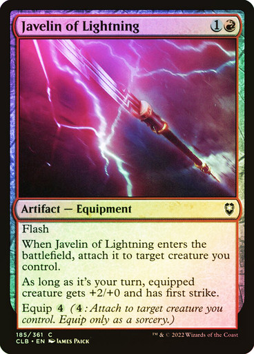Javelin of Lightning | Commander Legends: Battle for Baldur's Gate