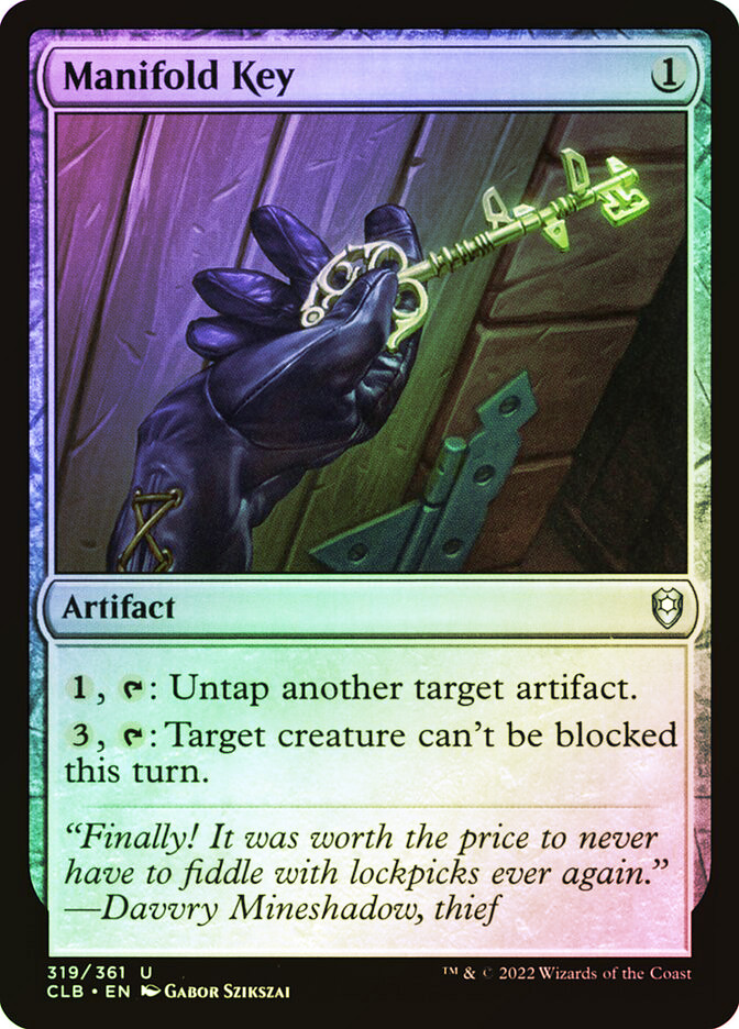 mtg 多用途の鍵/Manifold Key EN foil TSR 旧枠 ミントモール / MINT GAMES MTG(東日本橋) / 【TSR】【ENG】《多用途の