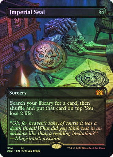 Imperial Seal (Borderless) | Double Masters 2022 - Variants