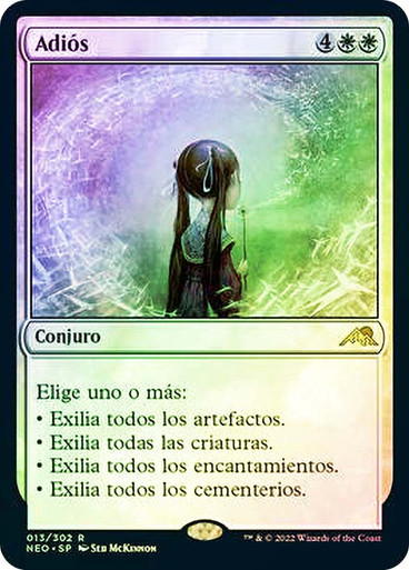 酒*彦様 告別 スペイン語版プレリfoil / adiós Farewell | Kamigawa: Neon Dynasty - Spanish | Star City Games
