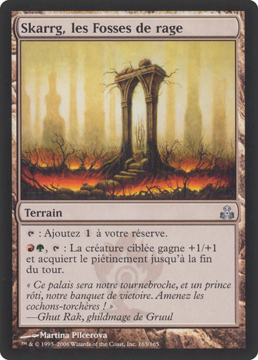 Magic The Gathering – Skarrg, The Rage Pits (Le Fosse Della Rabbia) – Carta Singola Guildpact (GPT)